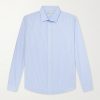 Striped Cotton-Poplin Shirt Striped Cotton-Poplin Shirt