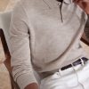 Merino Wool Polo Sweater - CU