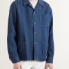 Linen and Wool-Blend Jacket - FR