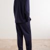 Straight-Leg Pleated Super 130s Wool Suit Trousers - BK