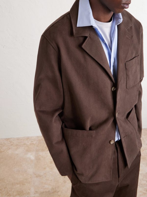 Traveler Cotton-Twill Suit Jacket - CU