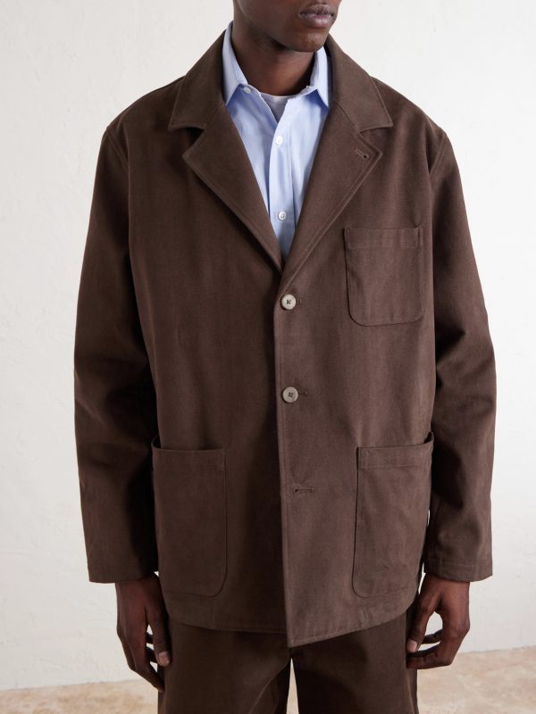 Traveler Cotton-Twill Suit Jacket - FR