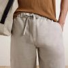 Traveler Straight-Leg Linen Shorts - CU