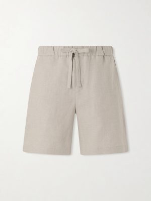 Traveler Straight-Leg Linen Shorts Traveler Straight-Leg Linen Shorts