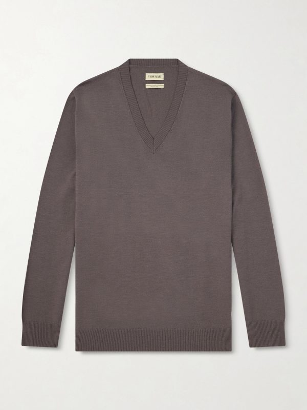 Saxophonist Wool Sweater