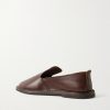 + Steve Mono Leather Loafers - BK