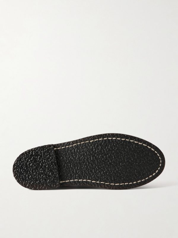 + Steve Mono Leather Loafers - E1