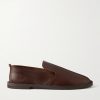 + Steve Mono Leather Loafers
