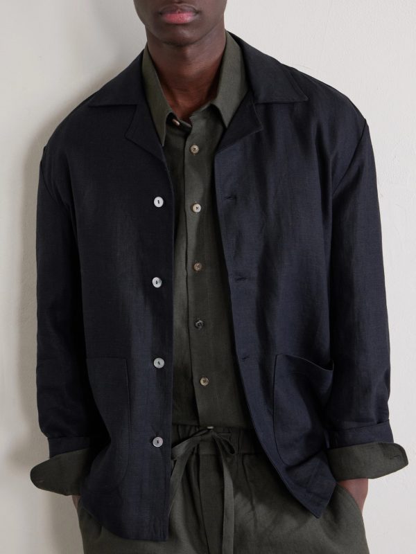 Linen Overshirt - CU Linen Overshirt - CU
