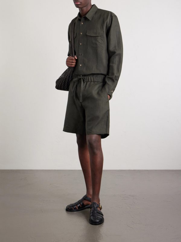 Linen Overshirt - OU Linen Overshirt - OU