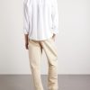 Balloon Tapered Cotton-Drill Trousers - BK