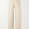 Balloon Tapered Cotton-Drill Trousers
