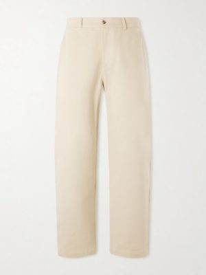 Balloon Tapered Cotton-Drill Trousers Balloon Tapered Cotton-Drill Trousers