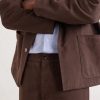 Straight-Leg Cotton-Twill Suit Trousers - CU Straight-Leg Cotton-Twill Suit Trousers - CU