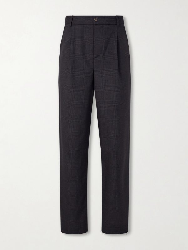 Grandad Straight-Leg Wool Trousers Grandad Straight-Leg Wool Trousers