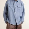 Chambray Linen Shirt - FR Chambray Linen Shirt - FR