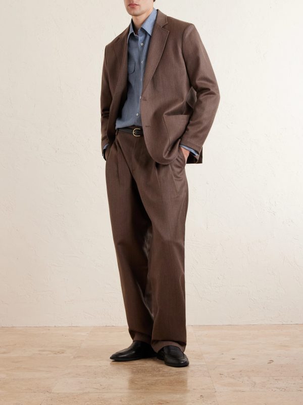 Writers Wool and Cotton-Blend Suit Jacket - OU Writers Wool and Cotton-Blend Suit Jacket - OU