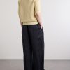 Honeycomb-Knit Cotton Polo Shirt - BK