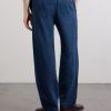 Lounge Straight-Leg Linen and Wool-Blend Suit Trousers - BK Lounge Straight-Leg Linen and Wool-Blend Suit Trousers - BK