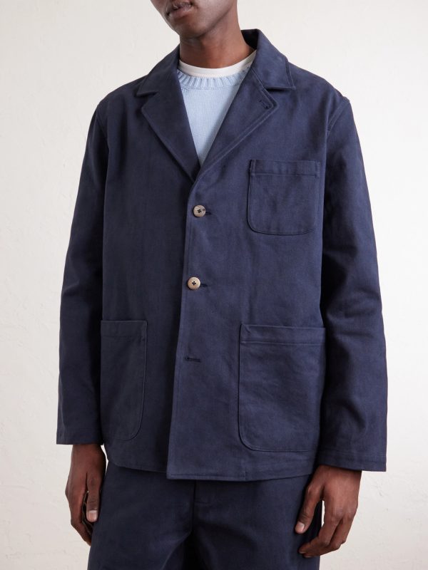 Traveler Cotton-Twill Suit Jacket - FR Traveler Cotton-Twill Suit Jacket - FR
