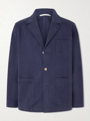Traveler Cotton-Twill Suit Jacket Traveler Cotton-Twill Suit Jacket