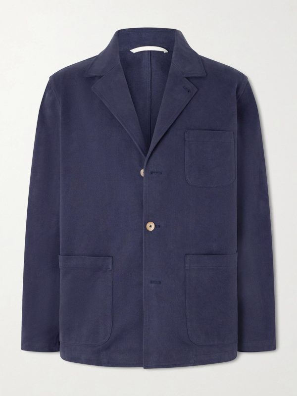 Traveler Cotton-Twill Suit Jacket Traveler Cotton-Twill Suit Jacket