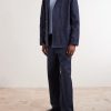 Traveler Cotton-Twill Suit Jacket - OU Traveler Cotton-Twill Suit Jacket - OU