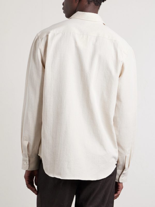 Artist Cotton and Hemp-Blend Shirt - BK