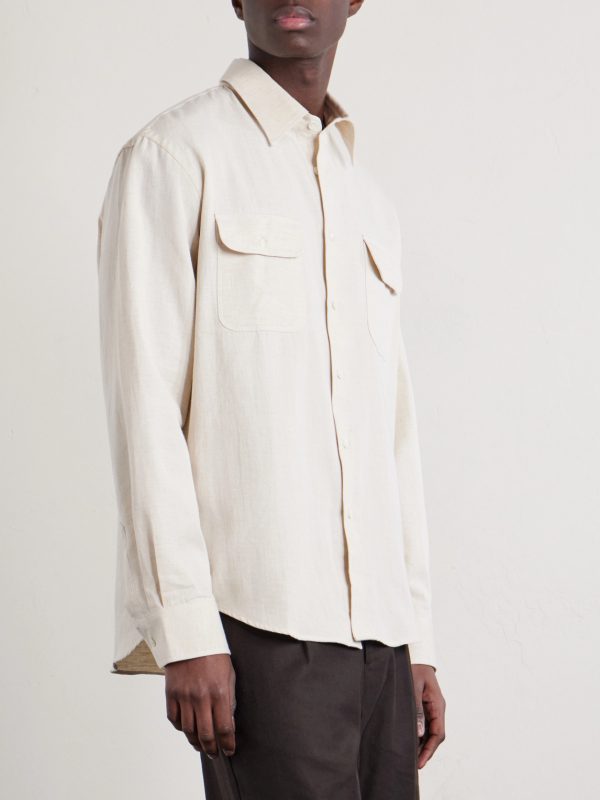 Artist Cotton and Hemp-Blend Shirt - FR