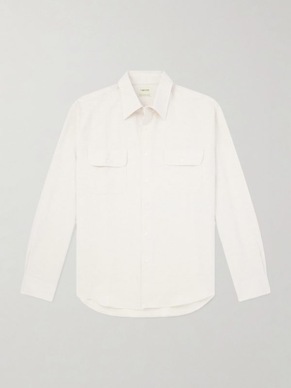 Artist Cotton and Hemp-Blend Shirt