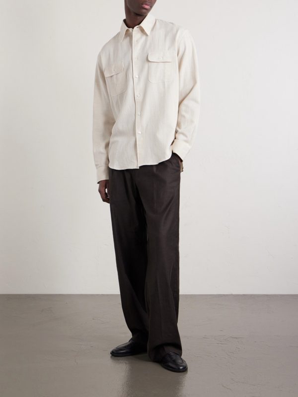 Artist Cotton and Hemp-Blend Shirt - OU