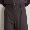 Naturalist Straight-Leg Wool Shorts - CU
