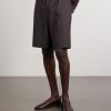 Naturalist Straight-Leg Wool Shorts - FR