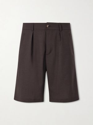 Naturalist Straight-Leg Wool Shorts Naturalist Straight-Leg Wool Shorts