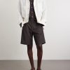 Naturalist Straight-Leg Wool Shorts - OU