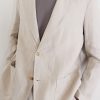 Writer's Unstructured Linen Suit Jacket - CU