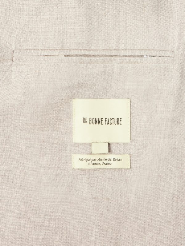 Writer's Unstructured Linen Suit Jacket - E2