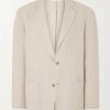 Writer's Unstructured Linen Suit Jacket