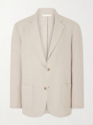 Writer's Unstructured Linen Suit Jacket Writer's Unstructured Linen Suit Jacket