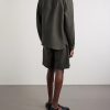 Traveler Straight-Leg Linen Shorts - BK Traveler Straight-Leg Linen Shorts - BK