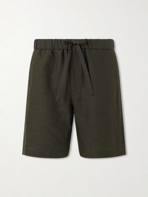 Traveler Straight-Leg Linen Shorts Traveler Straight-Leg Linen Shorts