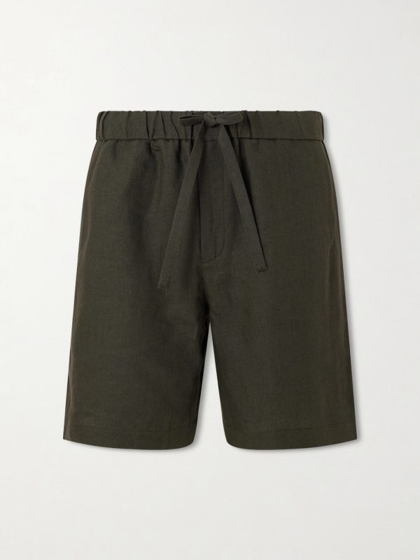Traveler Straight-Leg Linen Shorts Traveler Straight-Leg Linen Shorts