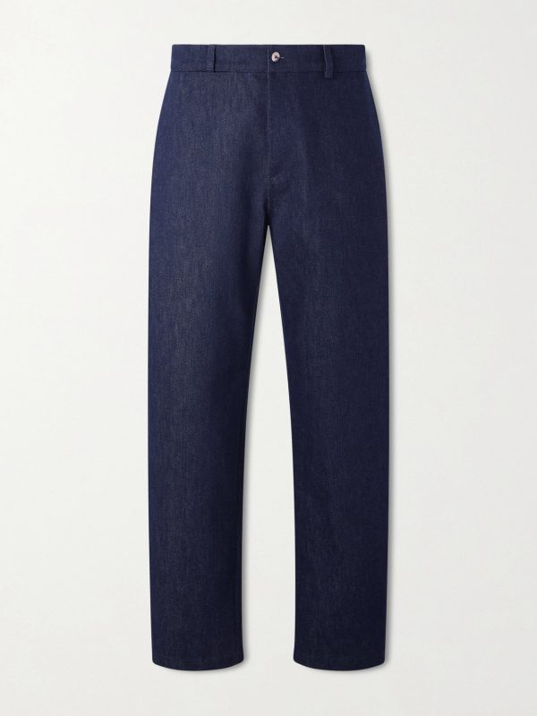 Balloon Tapered Denim Trousers Balloon Tapered Denim Trousers