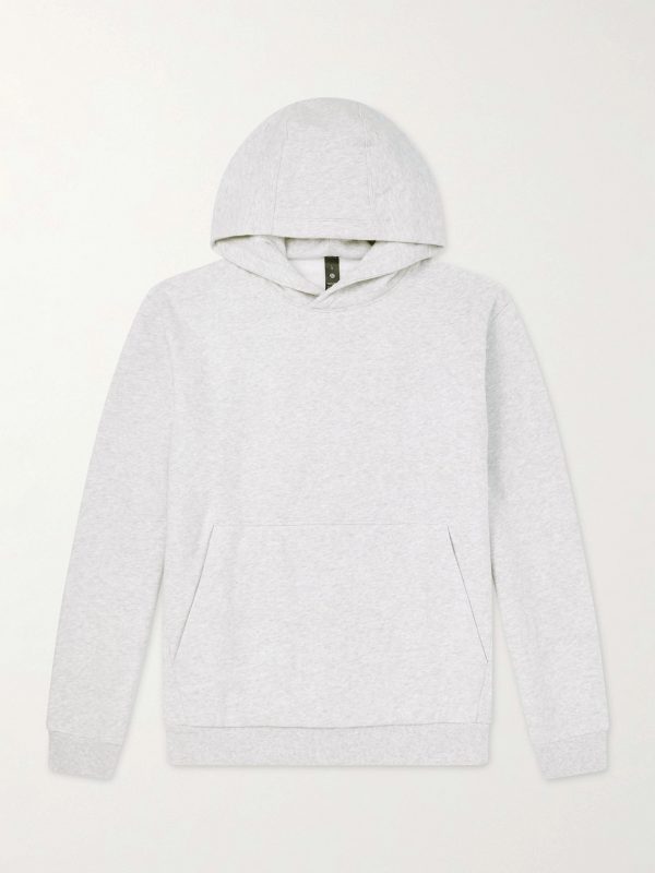 Steady State Cotton-Blend Jersey Hoodie Steady State Cotton-Blend Jersey Hoodie