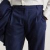 Slim-Fit Pleated Wool and Silk-Blend Dupioni Suit Trousers - CU Slim-Fit Pleated Wool and Silk-Blend Dupioni Suit Trousers - CU