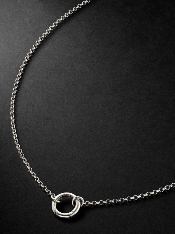 18-Karat White Gold Necklace