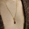 La Loba Claw 18-Karat Gold Citrine Pendant - OU La Loba Claw 18-Karat Gold Citrine Pendant - OU