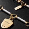 18-Karat White and Yellow Gold Diamond Bracelet - BK