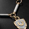 18-Karat White and Yellow Gold Diamond Bracelet - CU