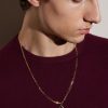 Protection Horseshoe Miniature 18-Karat Gold Malachite Pendant - FR